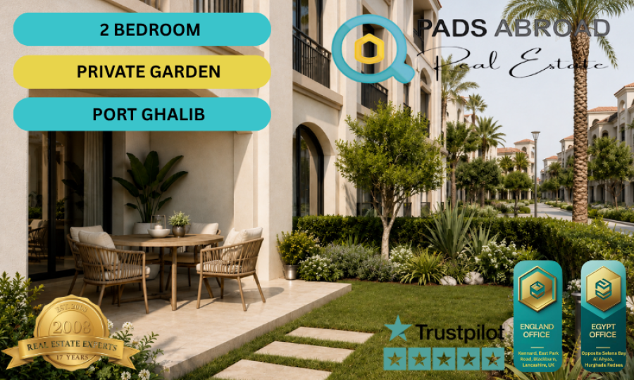 Larimar Port Ghalib – 2 Bedroom Garden Apartment