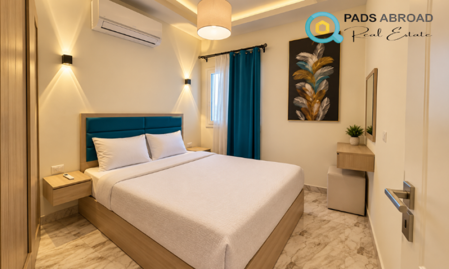 Furnished 2 Bedroom Apartment with Sea View